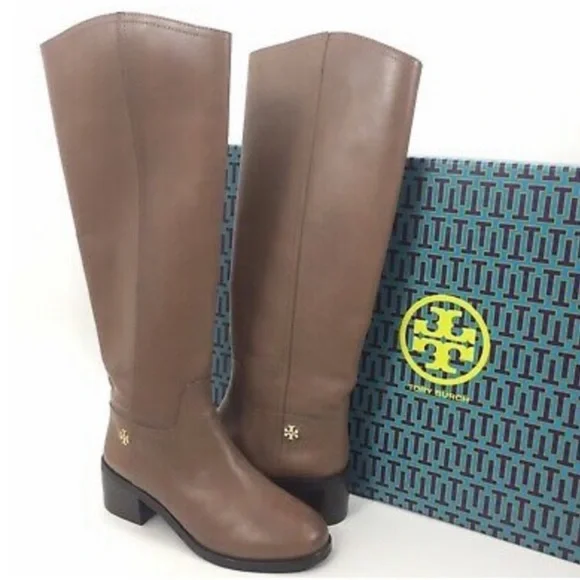 Tory Burch 7.5 Tall Leather Riding Boot Brand New